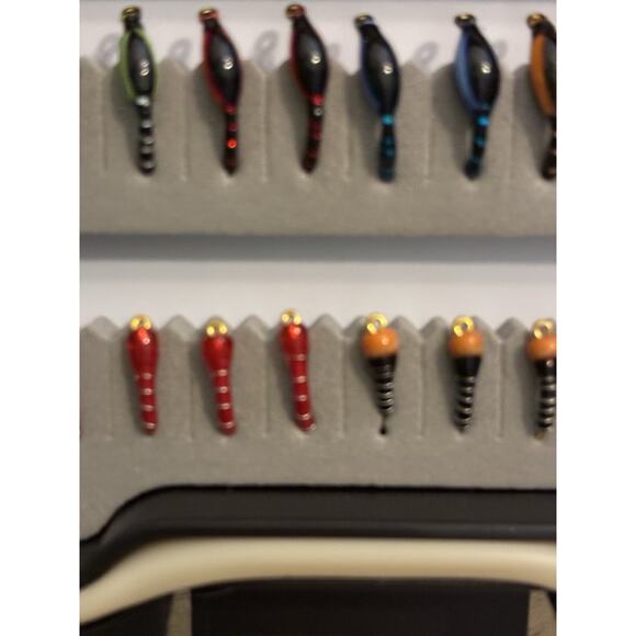 NEW BASSDASH Fly Fishing Flies Kit Assortment Trout Bass Fishing W/Box, 36 Pack - Picture 8 of 11